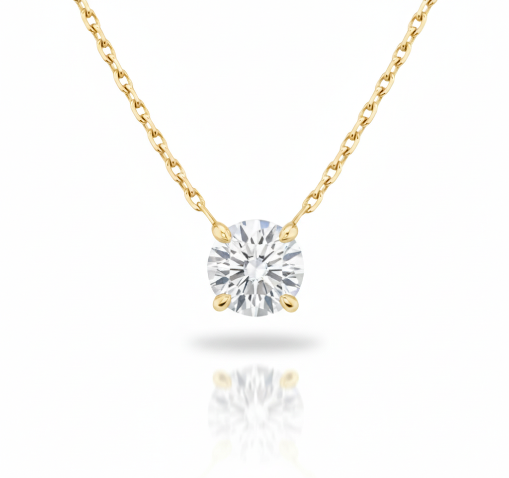 Alira Solitaire Necklace