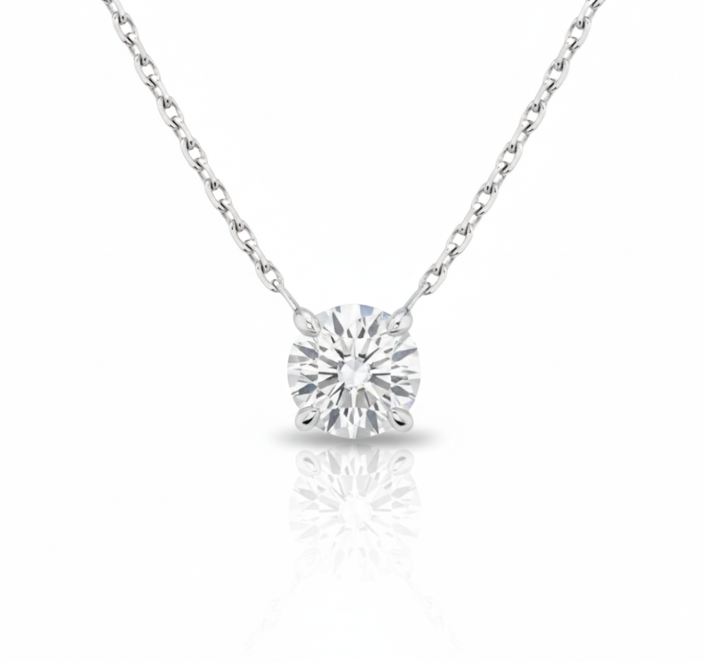 Alira Solitaire Necklace
