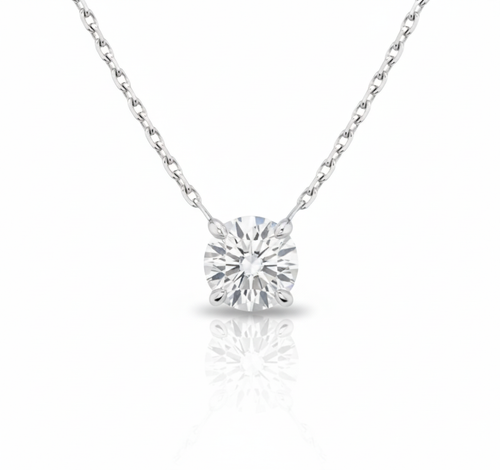 Alira Solitaire Necklace