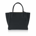 Demi Black Vegan Winged Tote Bag