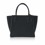 Demi Black Vegan Winged Tote Bag